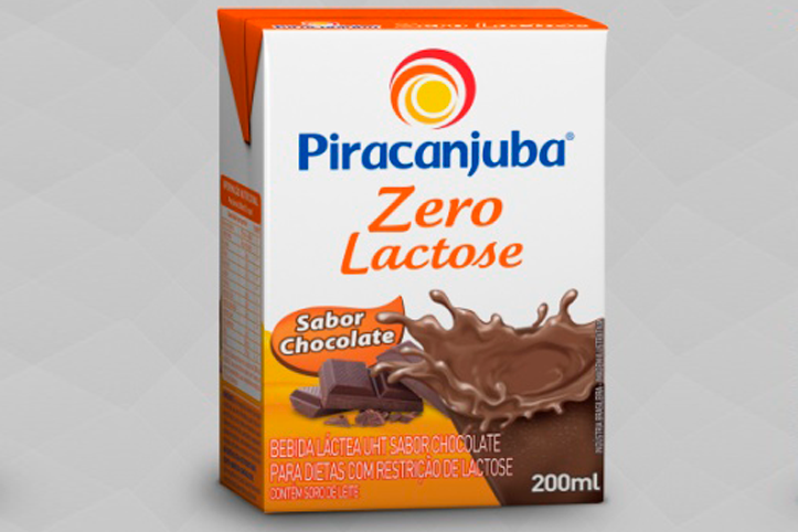 Piracanjuba lança bebida láctea zero lactose sabor chocolate