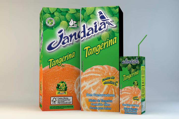 Lançamento: néctar de tangerina Jandaia