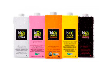 Bio2 lança linha de bebidas orgânicas