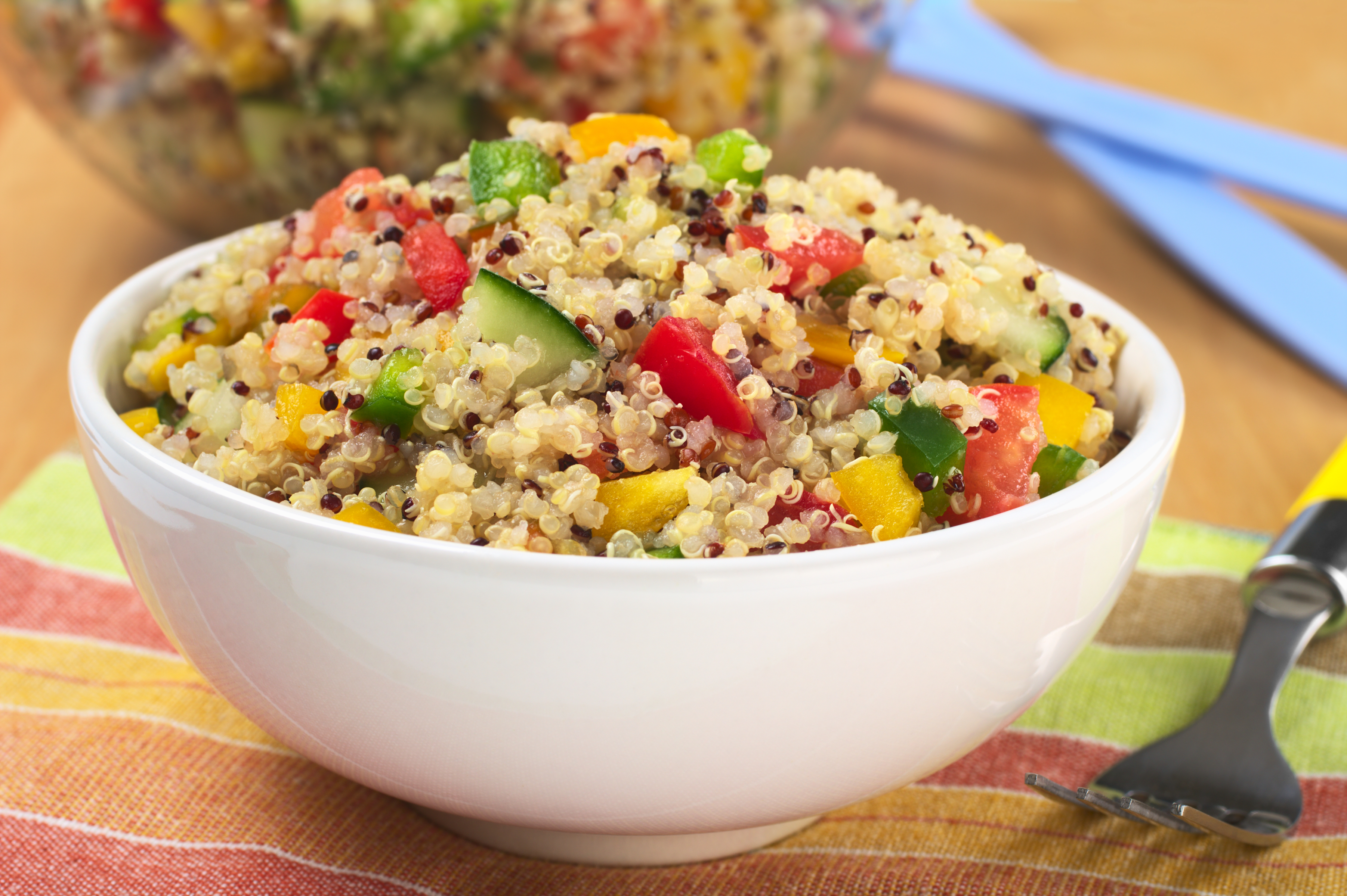 Saladinha de Quinoa para o Verão